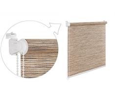 Store enrouleur tamisant effet bambou couvre-couches 70 x 200 cm Pare-vue Store enrouleur serrage sans perçage. toutes les dimensions dans notre boutique.