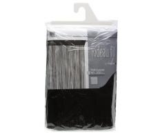 Rideau fil prêt à poser 90 x 200 cm coloris NOIR