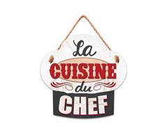 STC - Plaque Forme Toque à Suspendre en Bois – La Cuisine du Chef