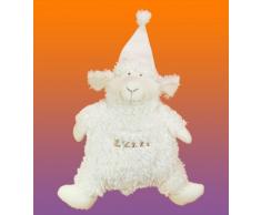 trendfinding Bouillotte et Housse pour bouillotte - Housse Peluche en Forme de Mouton Betty - avec Chapeau et Poche secrète