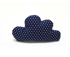 Blausberg Baby - Coussin Doudou en forme de nuages avec éponge côté Déco - bleu étoile