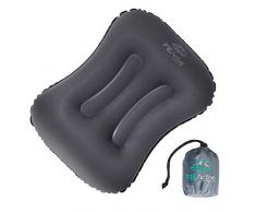 FE Active – Oreiller Gonflable Compact ultraléger avec Double Vague Ergonomique pour Le Voyage, Le Camping, la randonnée, Le Backpacking, Le Trekking, l’Avion, Camp, Travel | Conçu en Californie, USA
