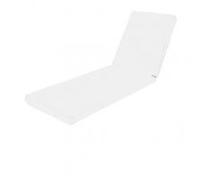 Coussin pour Bain de Soleil Largeur 65 cm x 200 cm épaisseur 12 cm - imperméable