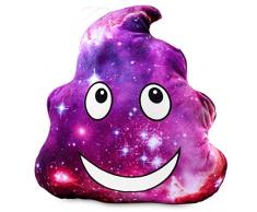 CityComfort Bouillotte Enfant Coussin Emoji Caca, Bouillotte Eau Chaude Coussin Drole, Bouillotte Peluche Rigolote, Coussin Galaxy Pour Lit Enfant, Cadeau Rigolo Pour Enfants Ado