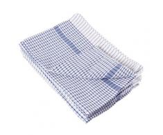 20 Restauration Cc596 Torchons Wonderdry, 95% coton et 5% polyester, bleu (Lot de 10)