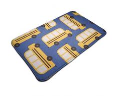 Tapis de porte intérieur extérieur autobus scolaire modèle antidérapant lavable tapis de carpette dentrée tapis paillassons 50 * 80 cm