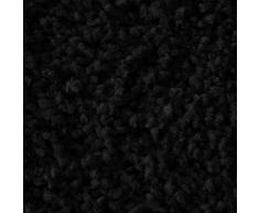 casa pura Tapis de Bain Antidérapant - Tapis de Douche | Tapis Salle de Bain, WC, Toilette, Sortie de Douche | Epais, Absorbant & Moelleux | Microfibre (Noir - 70x120 cm)