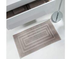 douceur dintÃ©rieur tapis de bain 50x85 cm eponge vitamine taupe