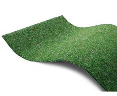 Tapis Gazon Artificiel GREEN avec Picots de Drainage - Vert 1,33m x 1,50m Tapis Type Gazon Synthétique au mètre | Moquette dextérieur - Balcon, Terrasse, Jardin, etc
