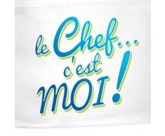 Bubble Gum - Toque Le chef c'est moi - Blanc