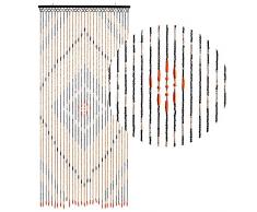 HAB & GUT -DV0151- Rideau de Porte, Bois, Marron, 90 x 200 cm Bambou