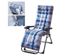 Coussins de Bain de Soleil, Coussin de Chaise Longue, Coussin de Chaise Longue de Patio Doux, Coussinets de Chaise à Bascule rembourrés en Polyester pour décoration dintérieur de Bureau à Domicile