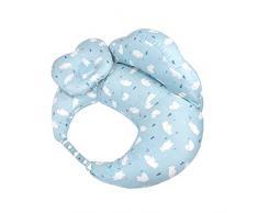 Coussin doreiller de soutien dallaitement dallaitement en coton doux et confortable avec petit appui-tête pour bébés nouveau-nés garçons filles
