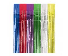 amscan International Rideau de Porte mÃ©tallique Multicolore