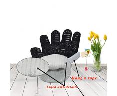 Gants de Barbecue, Gants de Four, Gant Cuisine Anti Chaleur résistant 932 ° F, Gant de Cuisson BBQ Four, Gants de cuisson pour barbecue, cuisson, cuisson au four, grillades, barbecue, 1 Paire