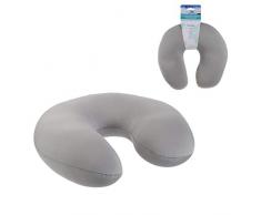 LNG Coussin de Nuque - Oreiller de Voyage - Support de Cou - Coussin de Voyage - Mousse avec microbilles - Coussin de qualité et très léger - Mousse pour Avion, Train et Voiture