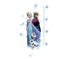 Thedecofactory RMK2793GC Stickers TOISE Elsa, Anna & Olaf GÃANT ROOMMATES REPOSITIONNABLES (42X98CM), Vinyle, Multicolore, 98 x 42 x 0,1 cm