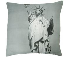 excentrique Statue de la liberté New York Amérique USA noir multiple 18 Coussin rempli