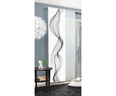 Home Fashion 87065-703 Panneau Japonais Polyester H:245 x W: 60 cm - GRIS