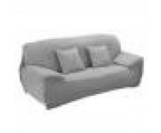 Housse de Canapé Salon Couverture Extensible Spandex Décor - Gris