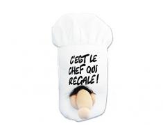 Toque C'Est Le Chef Qui Régale! - Taille Unique