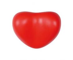 Wahou 30-S2-011 Coussin de baignoire Repose-tête Coeur Rouge Mousse Etanche et ergonomique H21 x 13,8 x 27 cm
