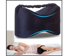 Coussin À Mémoire De Forme Pour Genoux | Oreiller Orthopédique À Mémoire De Forme Durable | Soulagement Du Nerf Sciatique, Du Dos, Des Jambes, Et Douleurs Articulaires | Soutien Pendant La Grossesse
