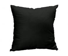 Soleil d'Ocre 546460 Alix Coussin Déhoussable Polyester Noir 60 x 60 cm
