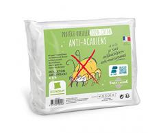 Sweethome | ProtÃ¨ge Oreiller Anti Acariens - 50x70 cm - Molleton 100% Coton - Doux et Confortable - Forme Rectangulaire - Lavable en Machine