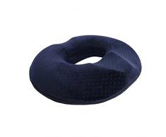 Cysincos Coussin de Siège de Donut Anneau Mousse de Siège Anti-escarres pour Hémorroïdes Prostate Grossesse Soulagement de Douleur Post-Natal Chirurgie pour Coccyx