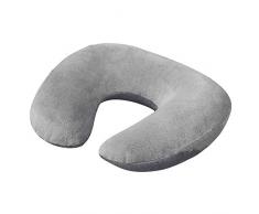 Oreiller de Voyage Gonflable Coussin de Cou pour Avion - Oreillers de Soutien pour la tête et Le Cou Portables compacts en vol, Petit Coussin pour Appui-tête en Forme de U