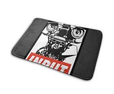 Johnny Five Tapis dentrée/dextérieur 40 cm x 60 cm, imperméable, antidérapant, lavable, absorbe rapidement lhumidité et la saleté