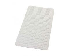 Ridder 683010-350 Playa Tapis AntidÃ©rapant pour Baignoire Caoutchouc SynthÃ©tique Blanc 38 x 80 cm