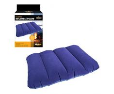 Milestone Camping Coussin de Voyage Gonflable Bleu