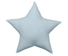 Enjoy Home Coussin Etoile Bleu Gris STARBG040, Coton, 30x50 cm
