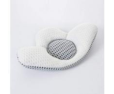 Loopunk Forme Feuille Arrière Oreiller avec Sarrasin Dormir Oreiller Lit Grossesse Oreillers Taille Soutien - Blanc, None
