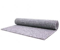 Tapis Gazon Artificiel GREEN avec Picots de Drainage - Gris 2,00m x 3,00m Tapis Type Gazon Synthétique au mètre | Moquette d'extérieur - Balcon, Terrasse, Jardin, etc