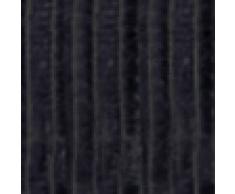 Rideau à fils lurex-aspect rideau de porte Rideau de fils avec œillets, décoration tendance dans de nombreux – Differents modeles disponibles, Polyester, schwarz - jetblack, 140x250cm