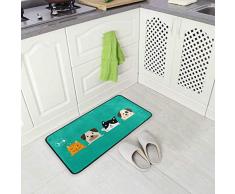 Mnsruu Tapis de sol humoristique pour salle de cuisine 50 x 100 cm