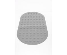 Tapis de baignoire anti dérapant gris - 105435