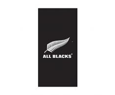 All Black Serviette DE Plage, Noir, 150 x 75 cm