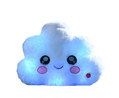 Pioupiou et Merveilles 16313 Kawai Coussin Lumineux Nuage Blanc