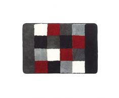 Sealskin Tapis de Bain, Rouge/Gris, 60 x 90 cm