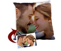 Coussin Design carré entièrement personnalisé 35x35cm.