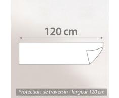 Housse de Protection de traversin absorbante Antonin - Blanc 120 cm