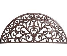 arterameeferro Paillasson en Fonte Demi-Lune Finition Rouille