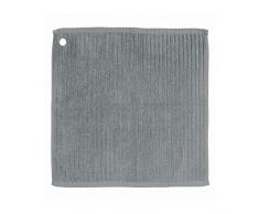 Les Ateliers du Linge - Essuie-mains - Essuie-mains cuisine - Serviette de cuisine - Serviette mains - Absorbant - 100% Coton - Stone Gris - Œillet