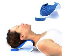 Traction Oreiller Orthopédique Cervical Cervicale Cou Posture pour La Gestion De Soulagement De La Douleur Et Lalignement Cervical Fauay