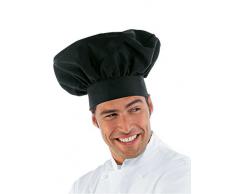 Toque de chef cuisinier noir