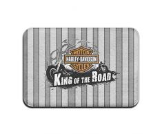 AGSIGGS Paillasson dintérieur/dextérieur Facile à Nettoyer pour Harley Davidson King The Road